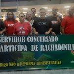 MADRUGADA DE RESISTÊNCIA: SINDIPREV-SE VAI AO AEROPORTO CONTRA REFORMA ADMINISTRATIVA