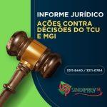 SINDIPREV SERGIPE INTENSIFICA VIGILÂNCIA CONTRA DECISÕES DO TCU QUE AFETAM APOSENTADORIAS DE SERVIDORES