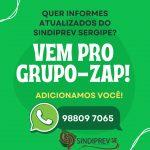CANAL DE INFORMAÇÕES DO SINDIPREV SERGIPE